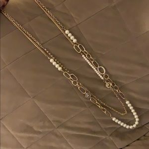20” Statement necklace. Pearls, large jewels,